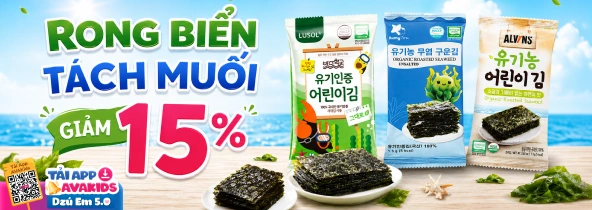 RONG BIỂN TÁCH MUỐI GIẢM 15% T6